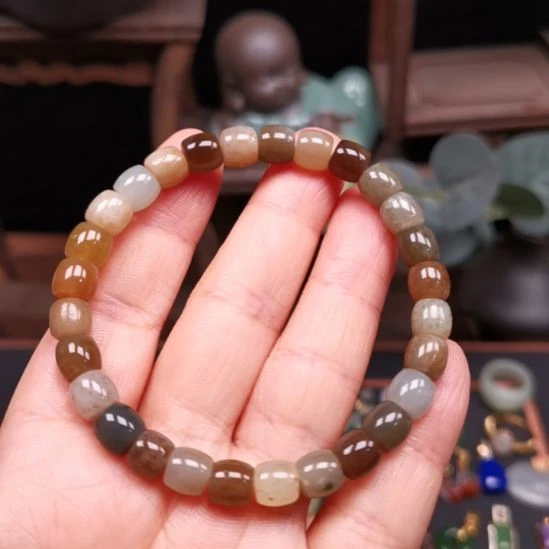 吉***柳手串未镶嵌和田玉