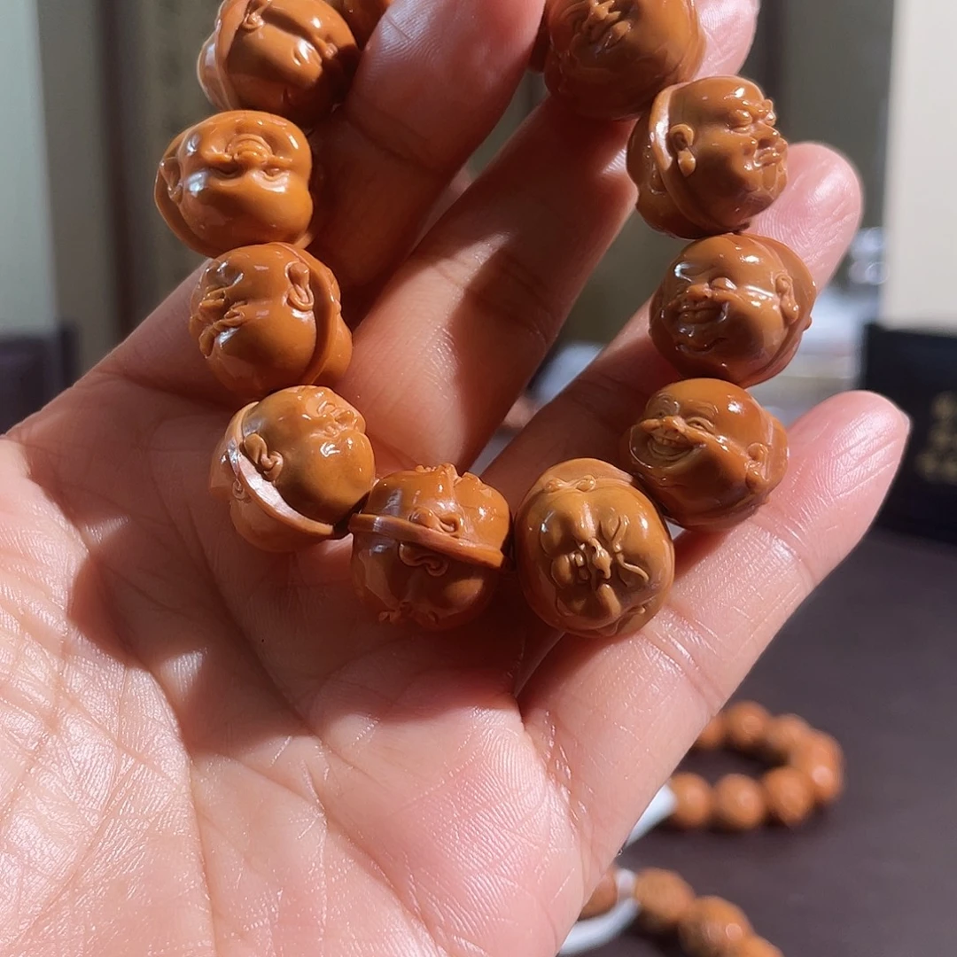 橄榄核手串/手链双面百态