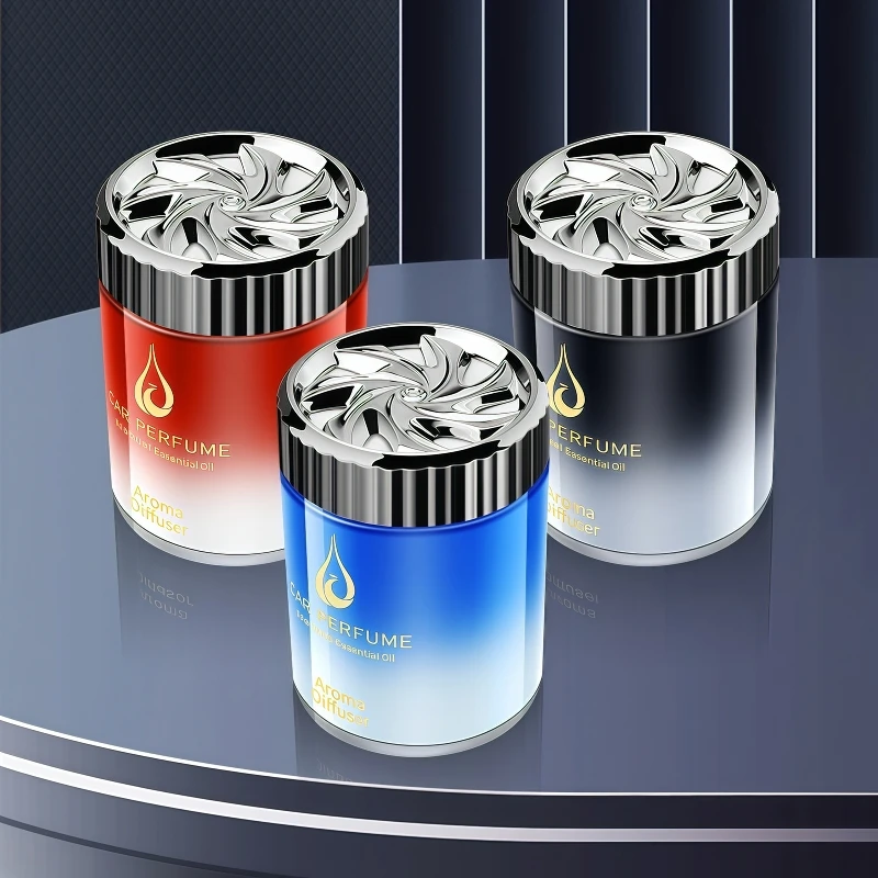 车载香膏固体持久留香汽车香膏香水高档杯架式车上淡香新车用香薰