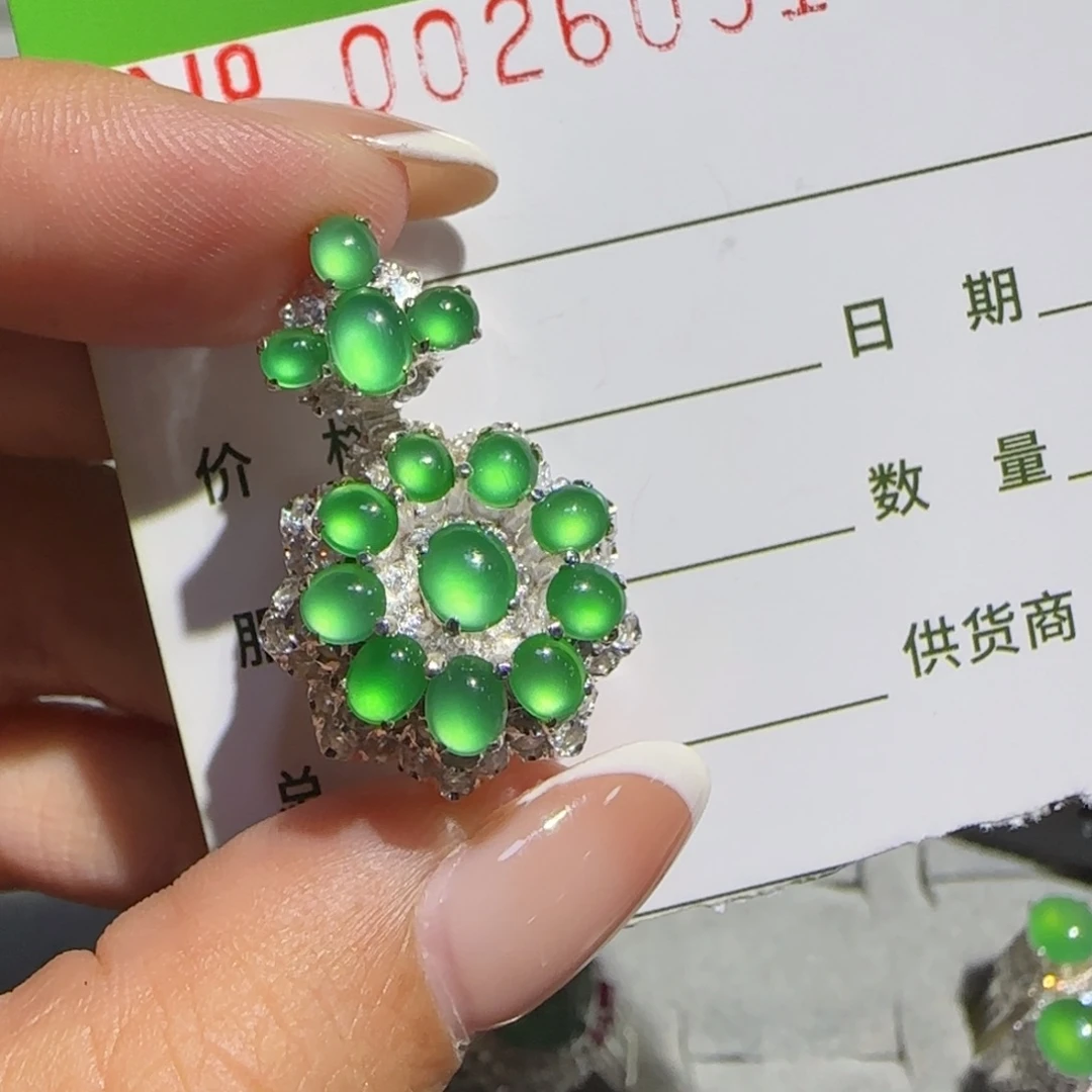 未镶嵌戒指翡翠高****匠翡翠