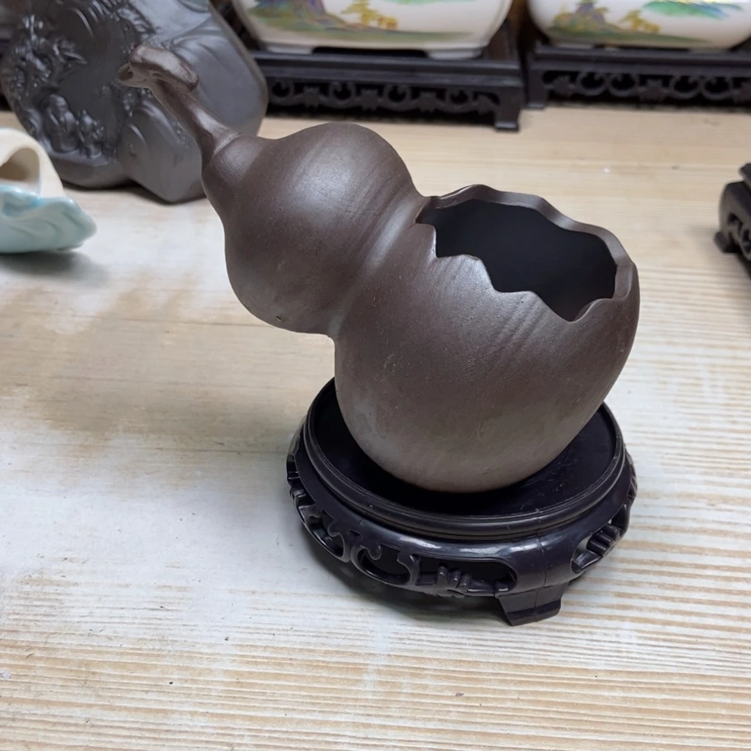 瓷片陶瓷花盆陶瓷艺术