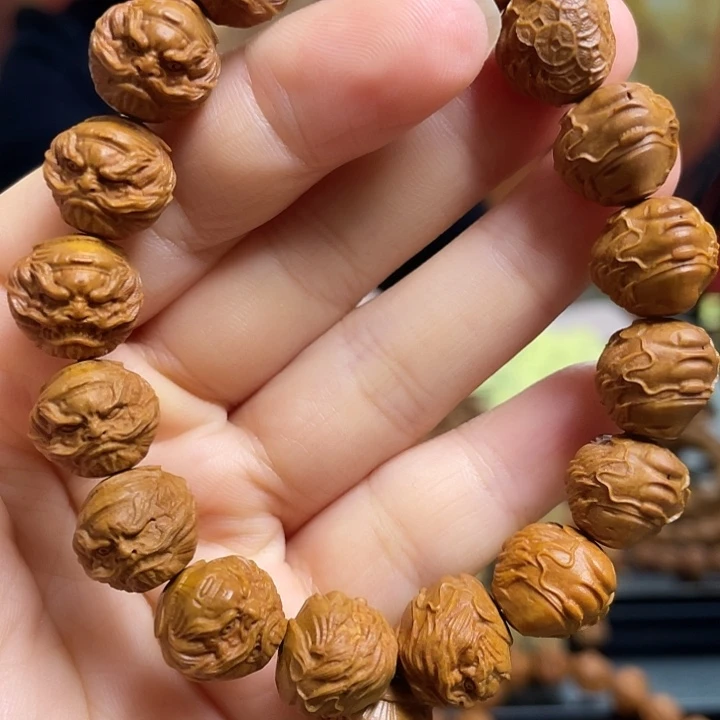 手串/手链橄榄核龙纹