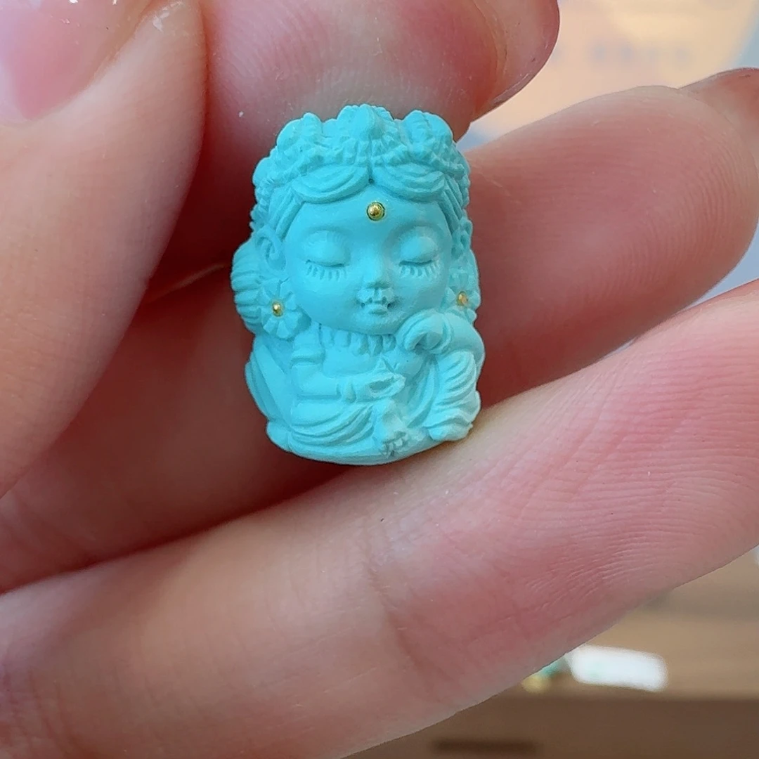 未镶嵌绿松石珠宝奇石