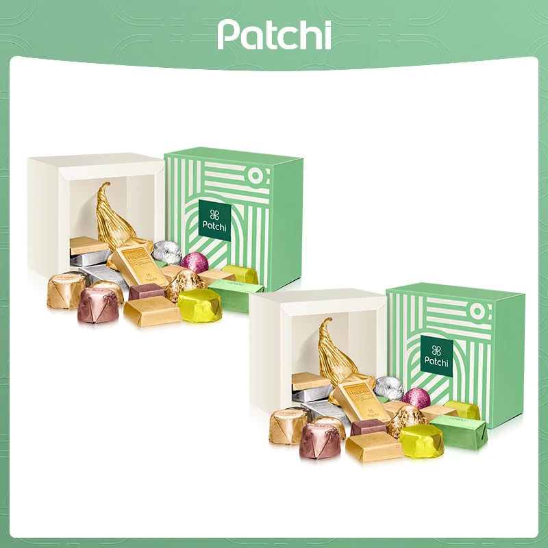 【PATCHI】迪拜芭驰经典原装进口牛奶夹心巧克力礼盒高级感250g*2盒