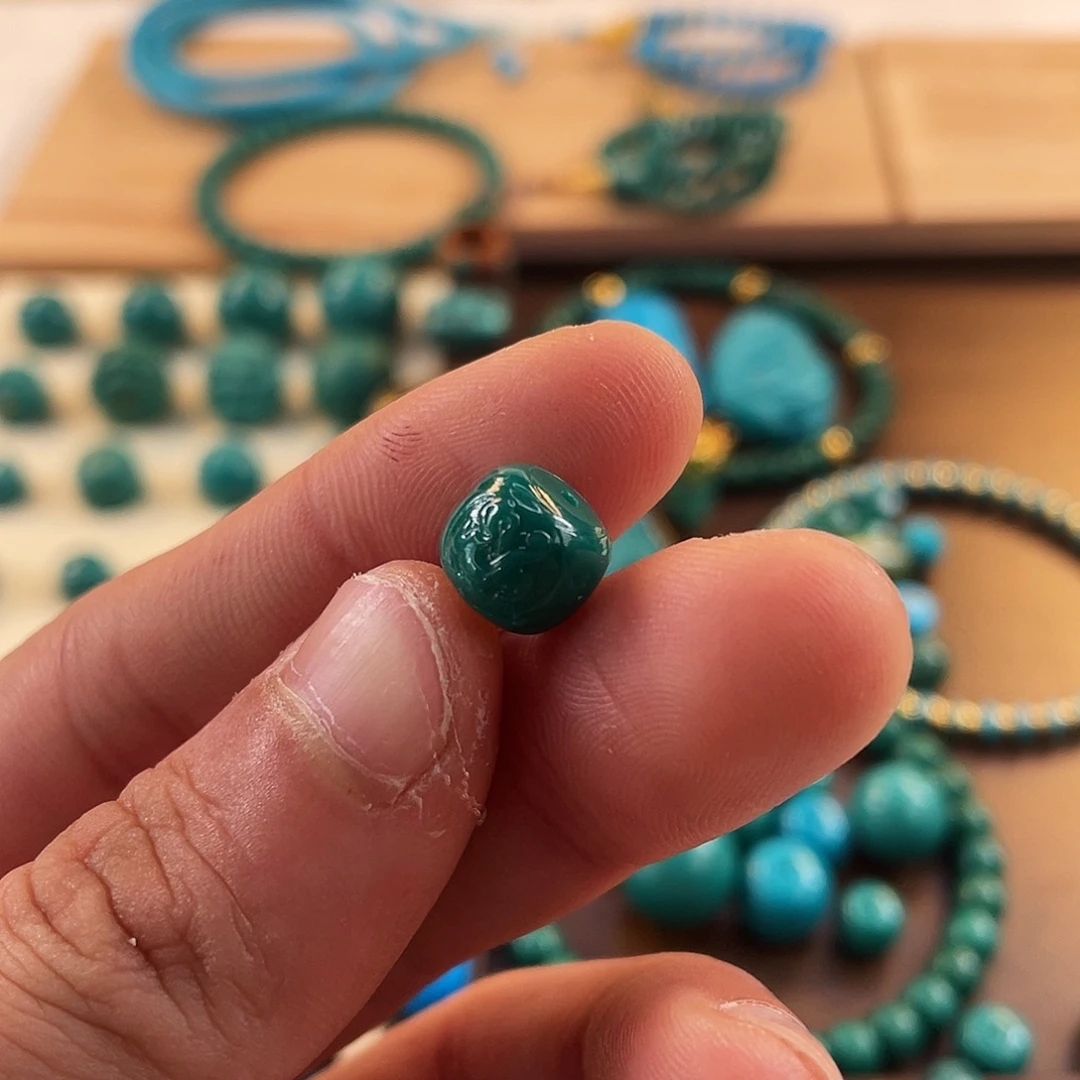 绿松石未镶嵌配饰