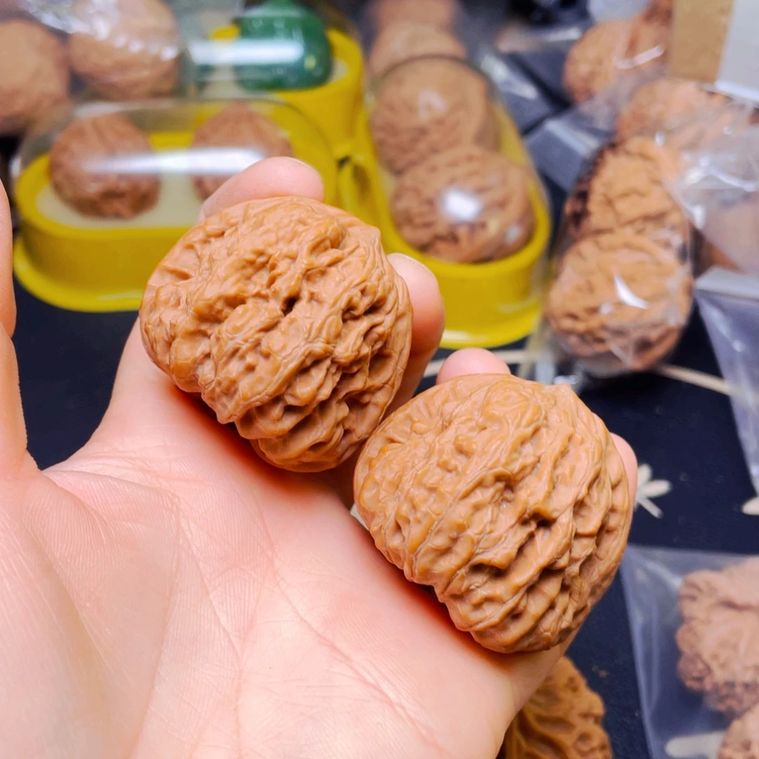 吊坠文玩核桃熊*儿平谷凹底