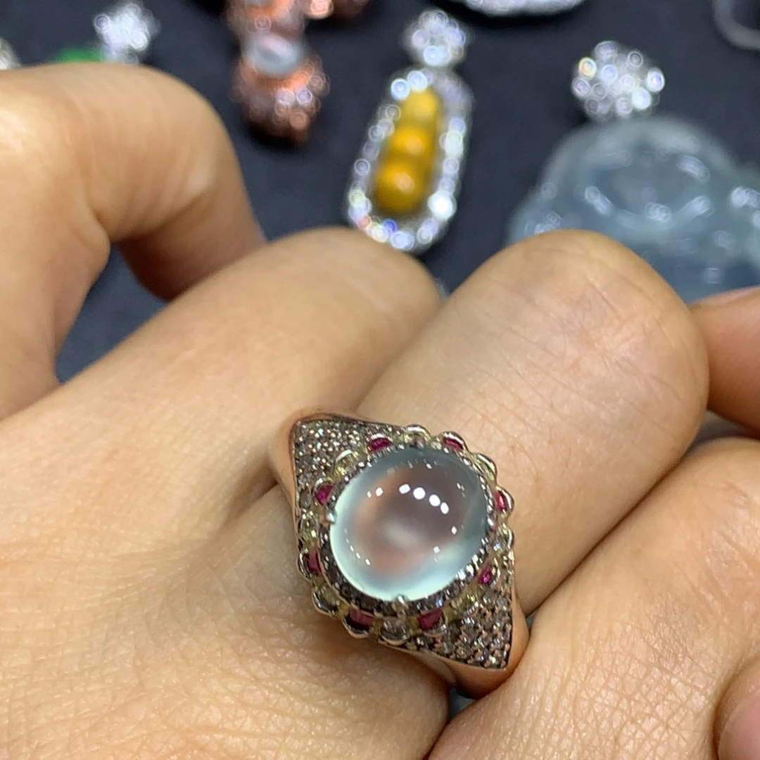 定制翡翠未镶嵌买断不退