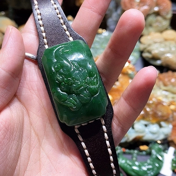 手串未镶嵌和田玉淡*米
