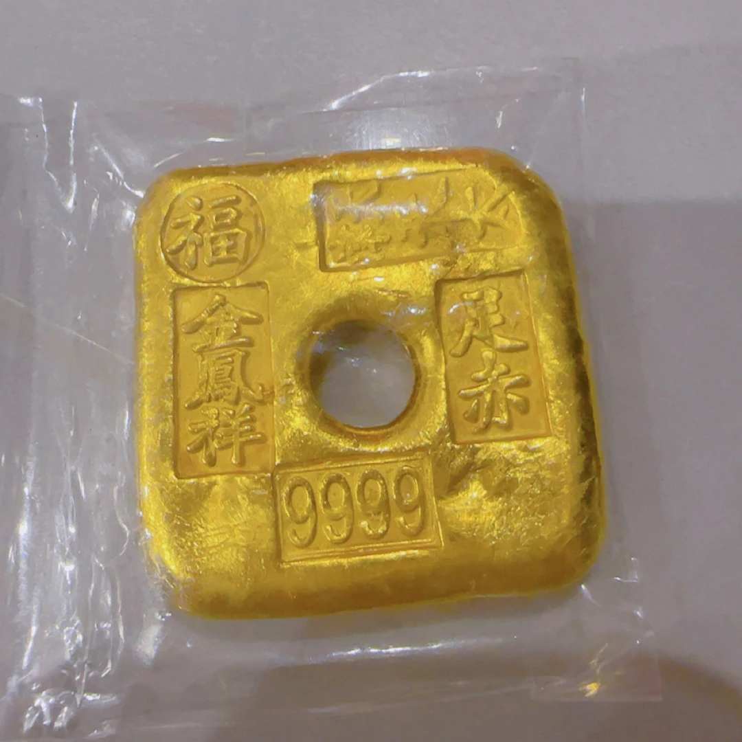 复古式珍藏典四方圆孔藏创意摆件