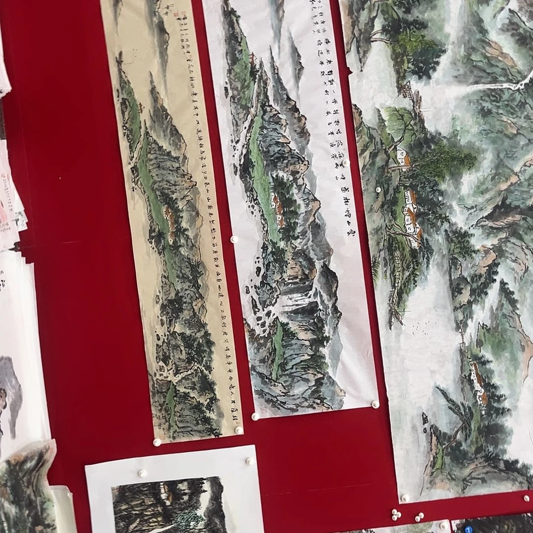 *****国画绘画作品多次参加全国