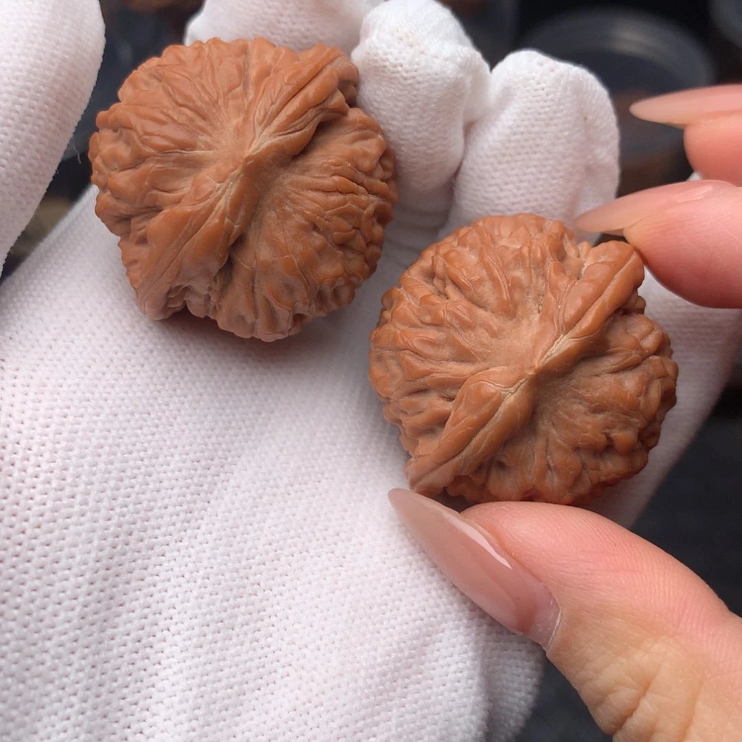 把件文玩核桃36莲花