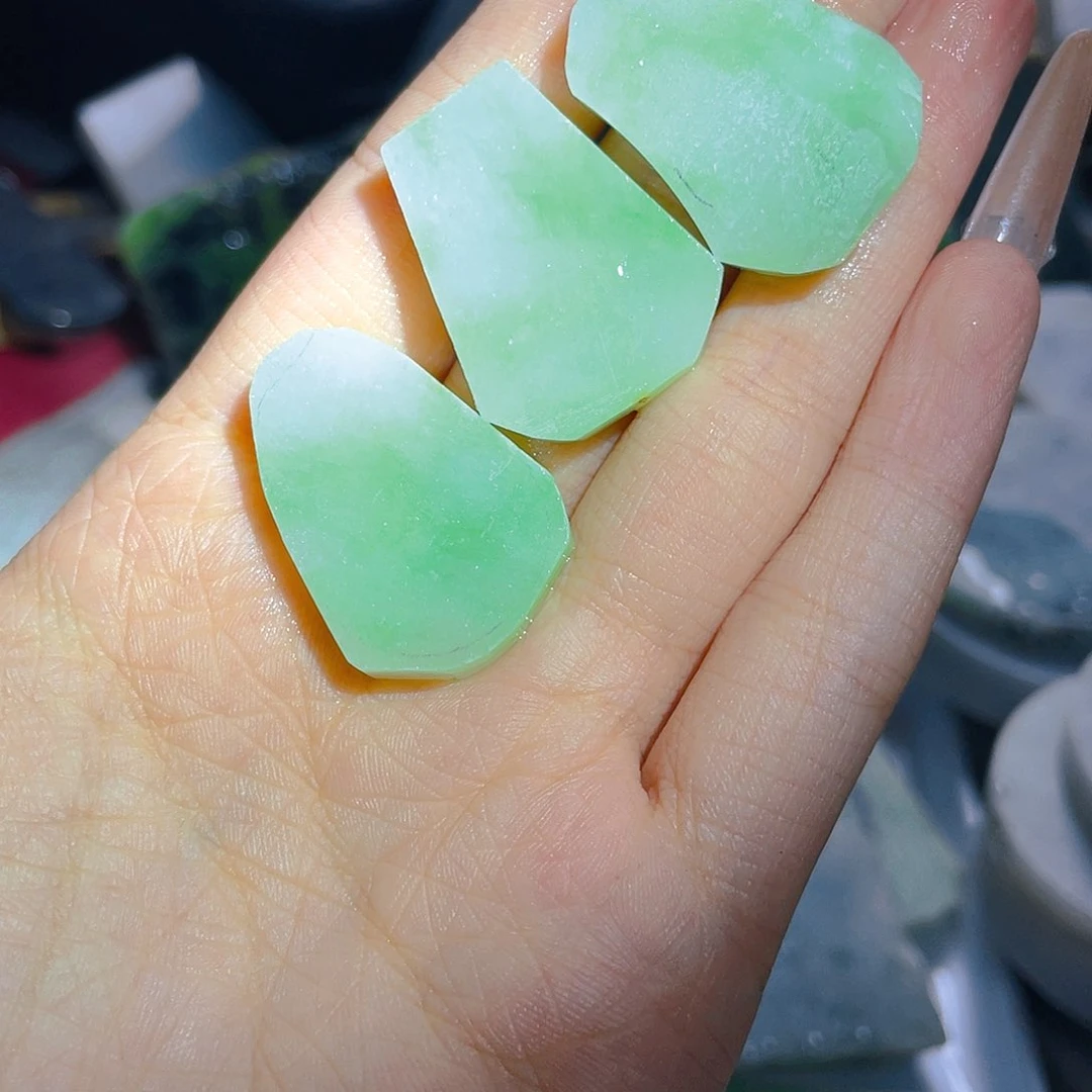 未镶嵌挂件翡翠天然缅甸翡翠a货