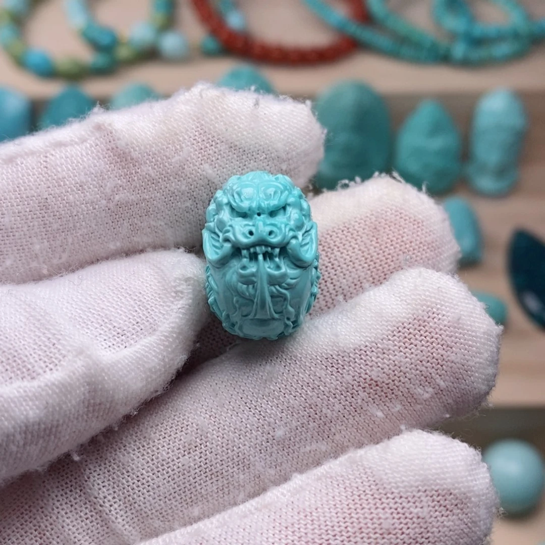 绿松石挂件未镶嵌