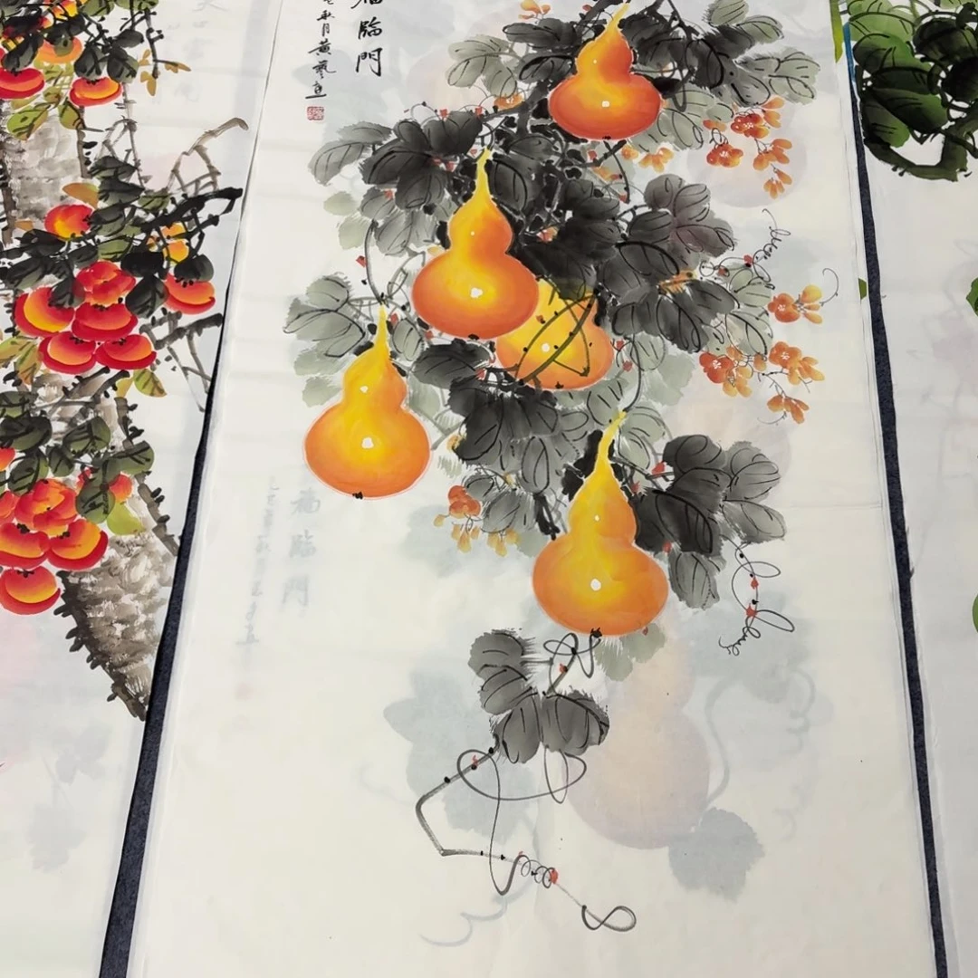 国画140×70画画画画