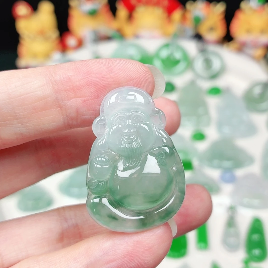 颈饰未镶嵌翡翠缅甸天然A货翡翠