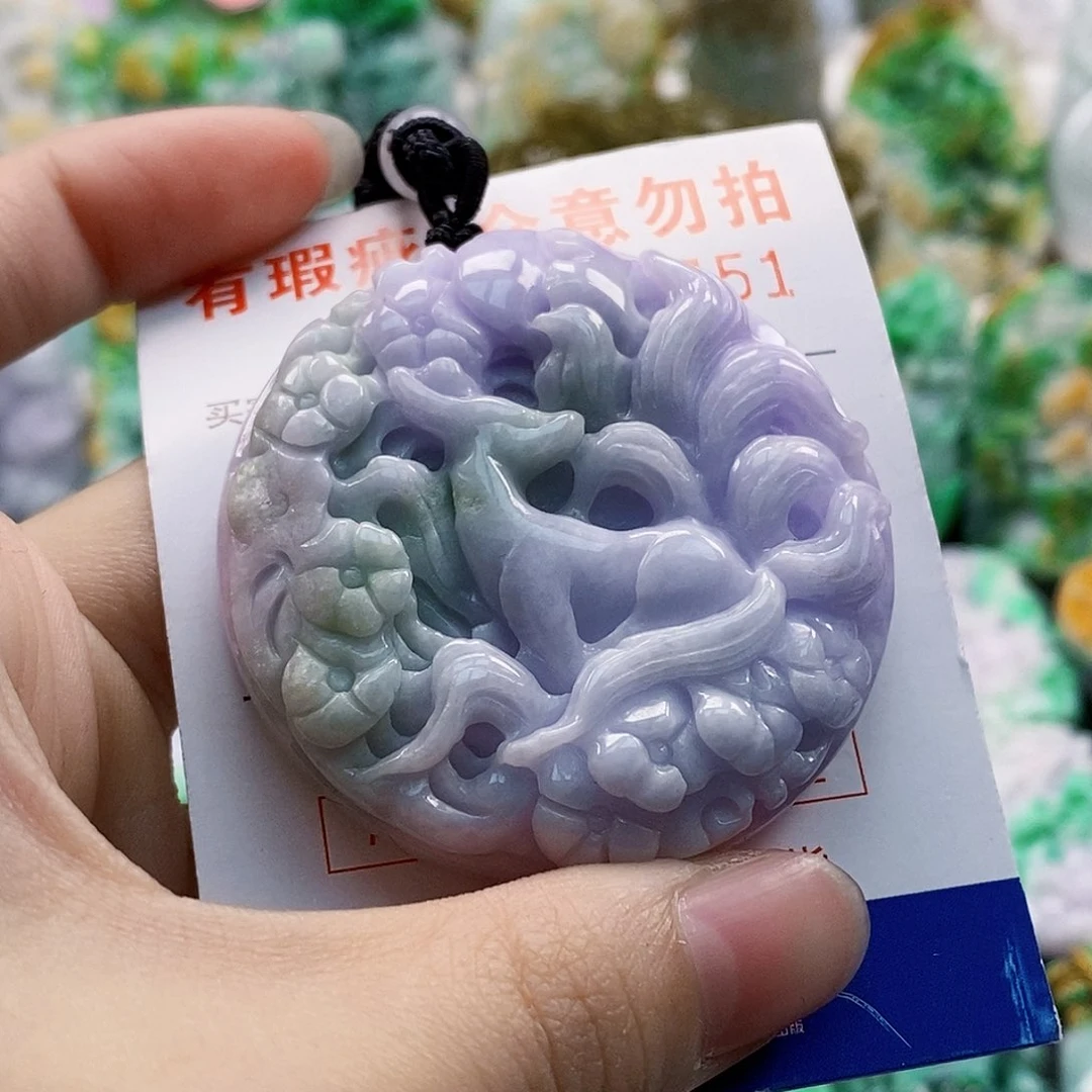 吊坠(不含链)未镶嵌翡翠