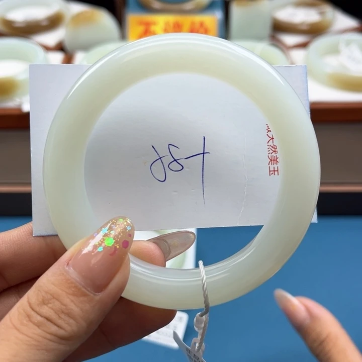 未镶嵌手镯和田玉幸***6