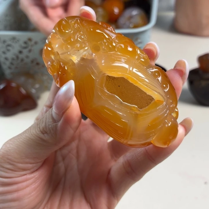 玛瑙/玉髓未镶嵌吊坠(不含链)