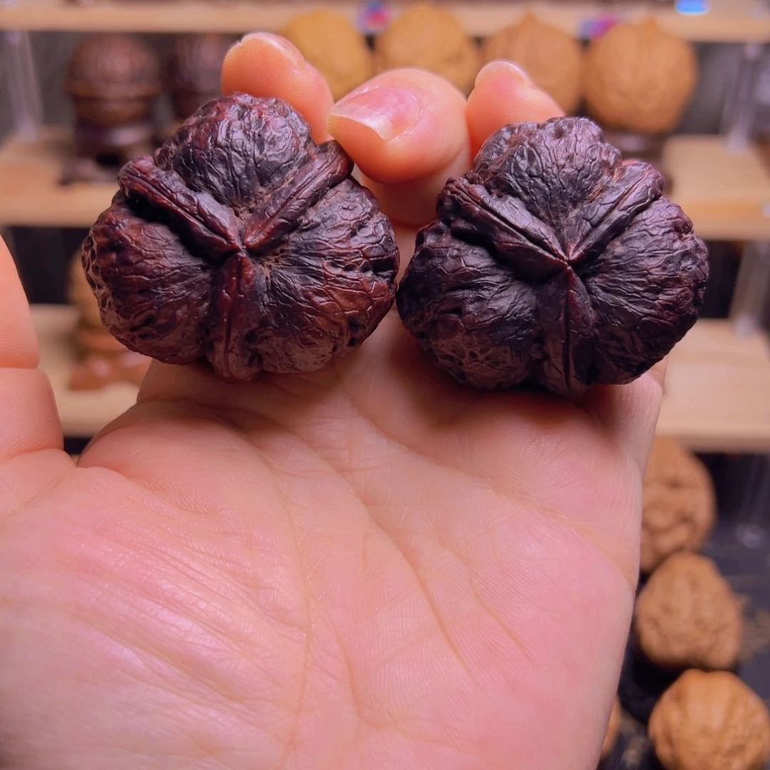 吊坠文玩核桃32w炸三47尺