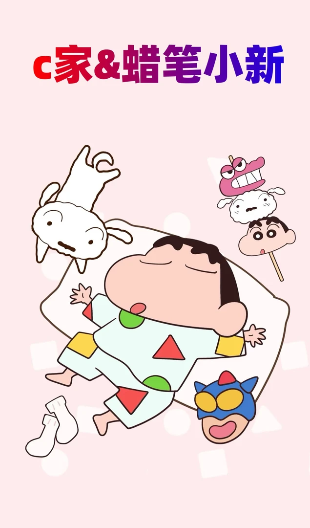 【超高版镜面】 CASE蜡笔小新适用于iphone17pm/16pm/15pm/14PM壳