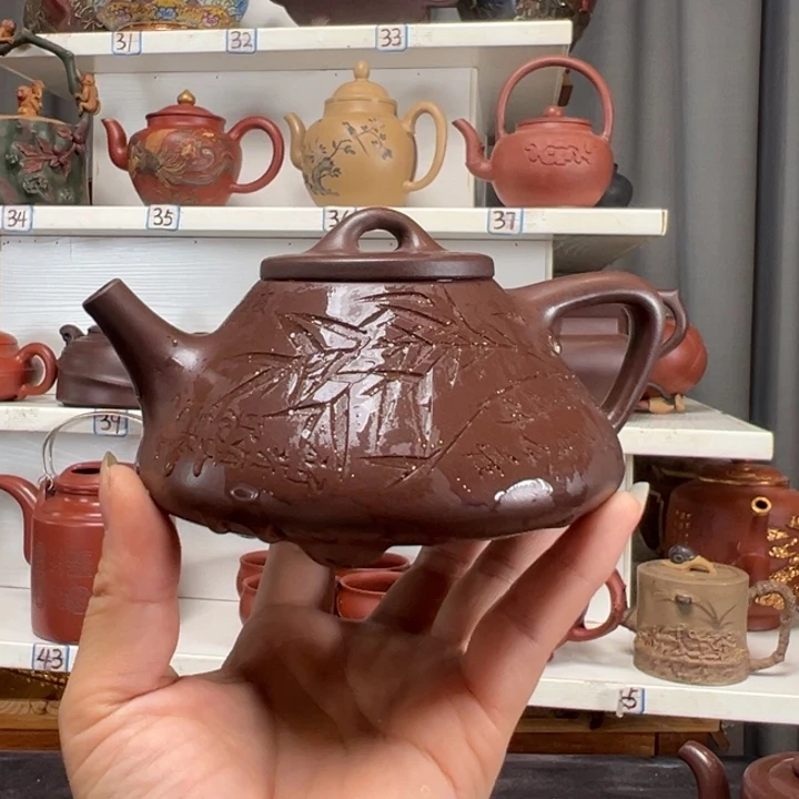 茶壶紫砂原矿紫砂壶