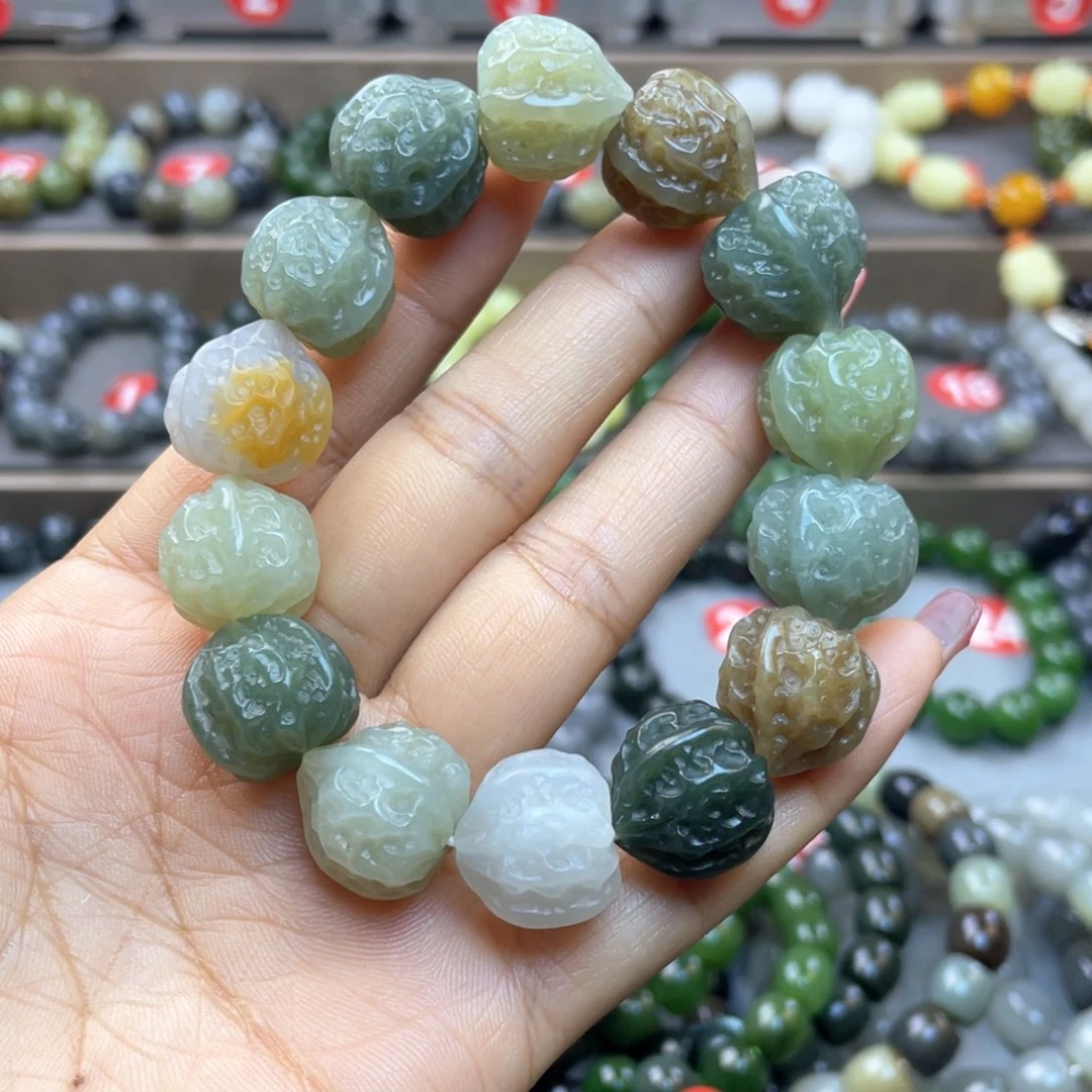 和田玉手链未镶嵌