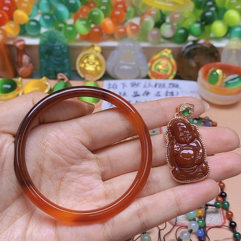 【闪购商品】玛瑙/玉髓颈饰未镶嵌?****?