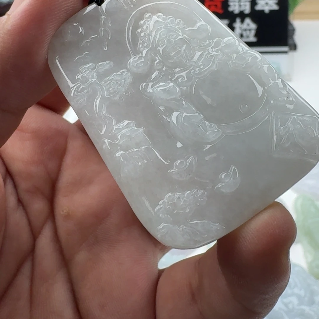 颈饰未镶嵌翡翠天然缅甸A货翡翠