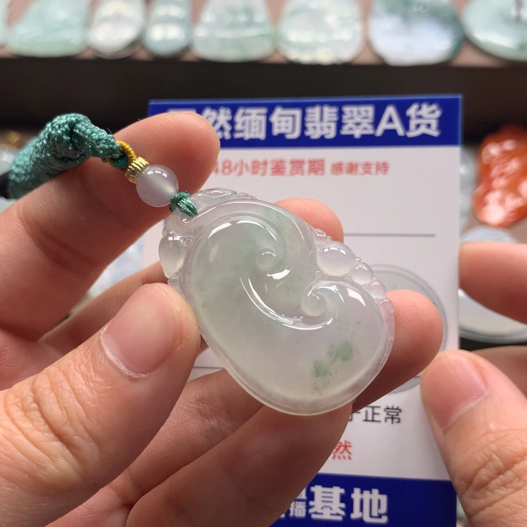 翡翠未镶嵌颈饰天然翡翠