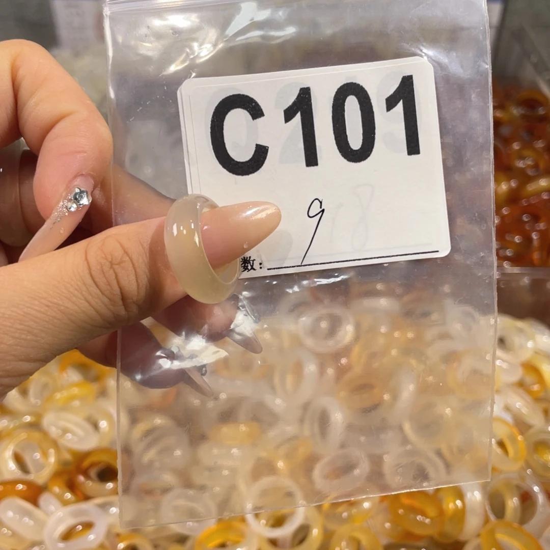 未镶嵌戒指玛瑙/玉髓101