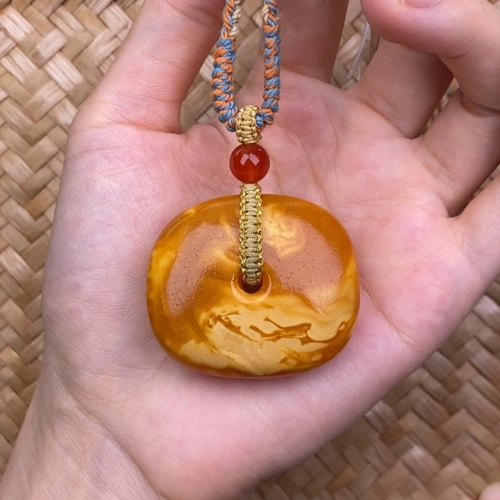 蜜蜡未镶嵌裸石蜜蜡M