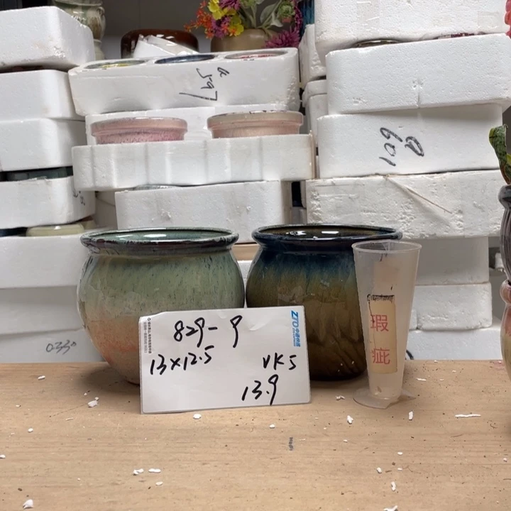 粗陶粗陶花盆微瑕9