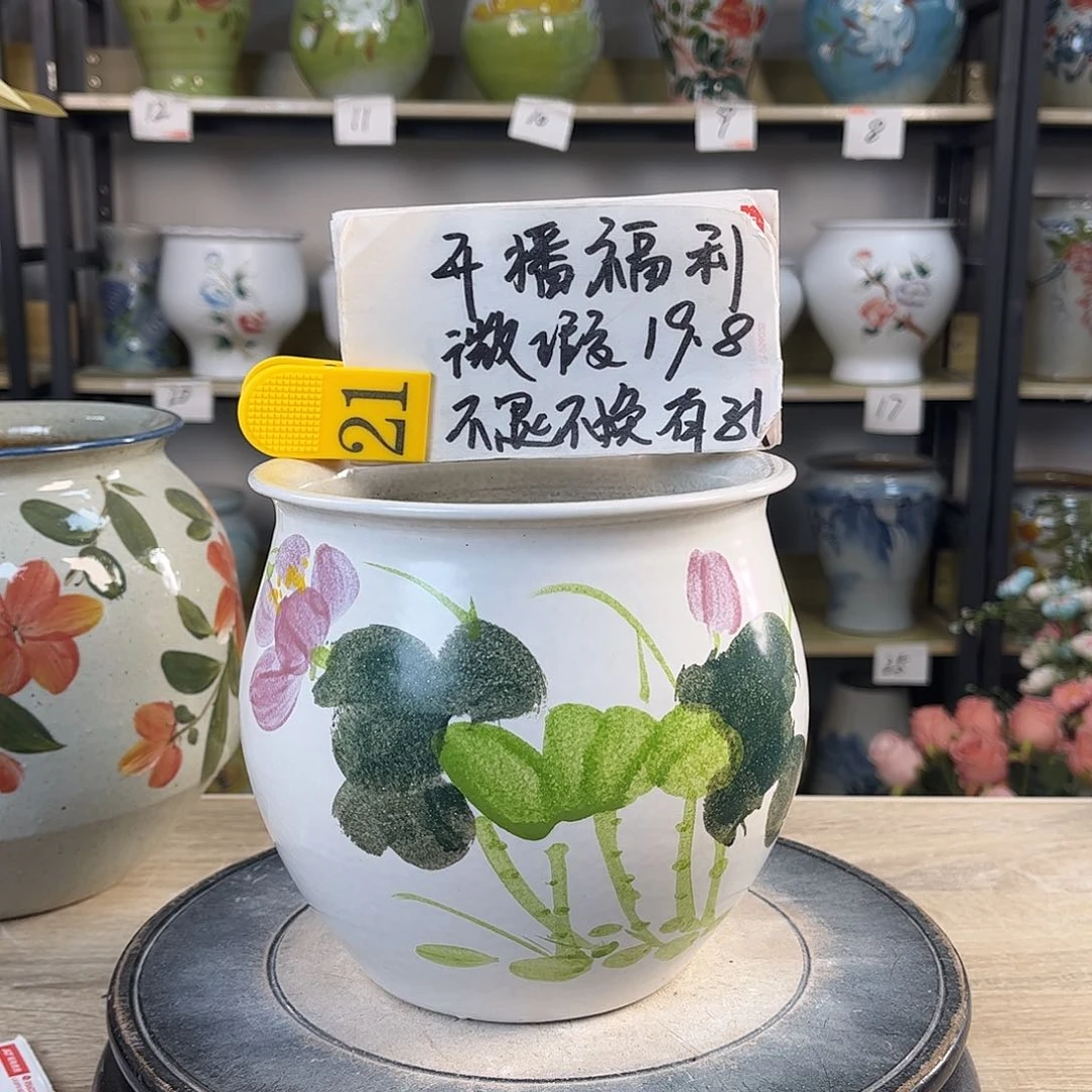 罐1xc景德镇陶瓷花盆