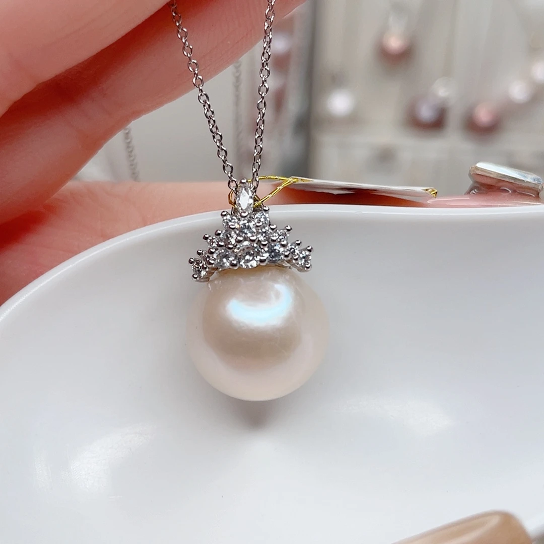 淡水珍珠合金吊坠(赠链)