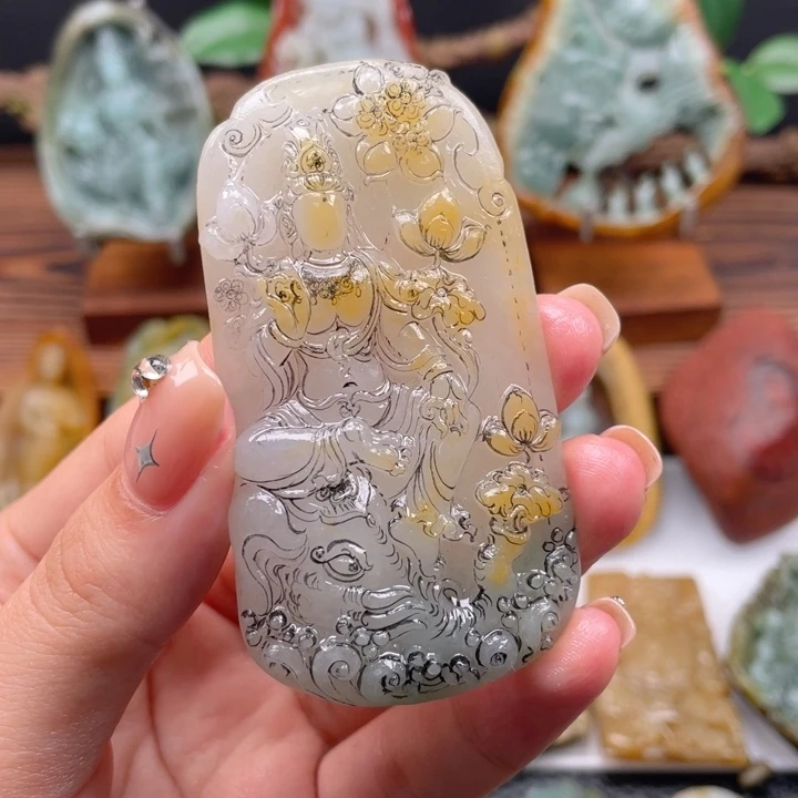 奋***富定制翡翠未镶嵌翡翠