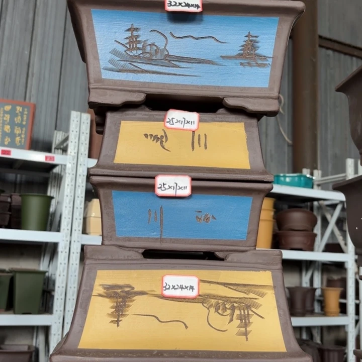 紫砂花盆              100-5