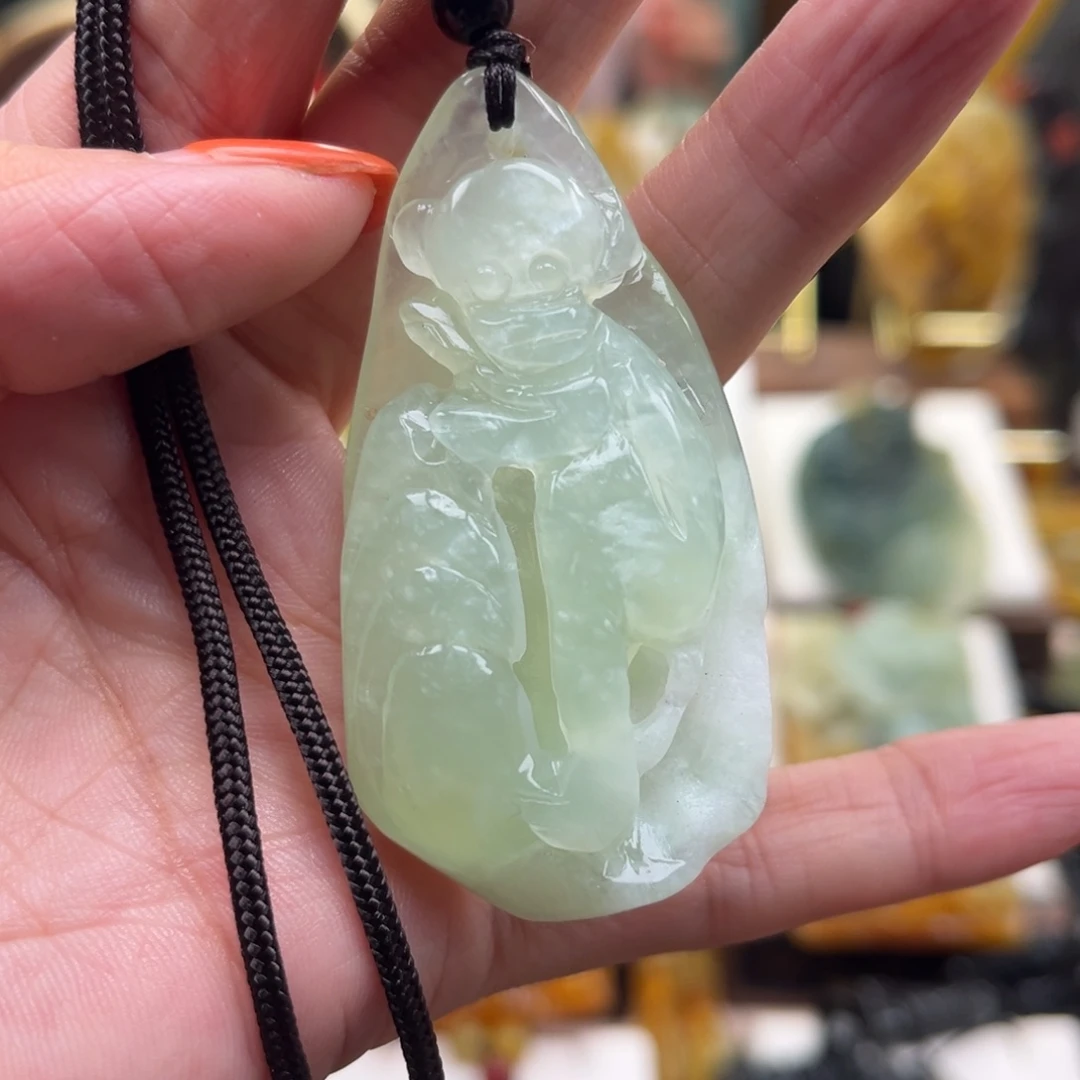 未镶嵌岫玉挂件挂件