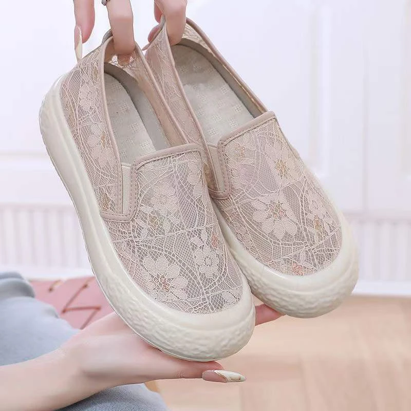 渔夫鞋子镂空女夏季透气防滑学生休闲鞋女新款百搭软底春夏