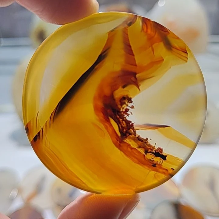 玛瑙/玉髓未镶嵌吊坠(不含链)12号