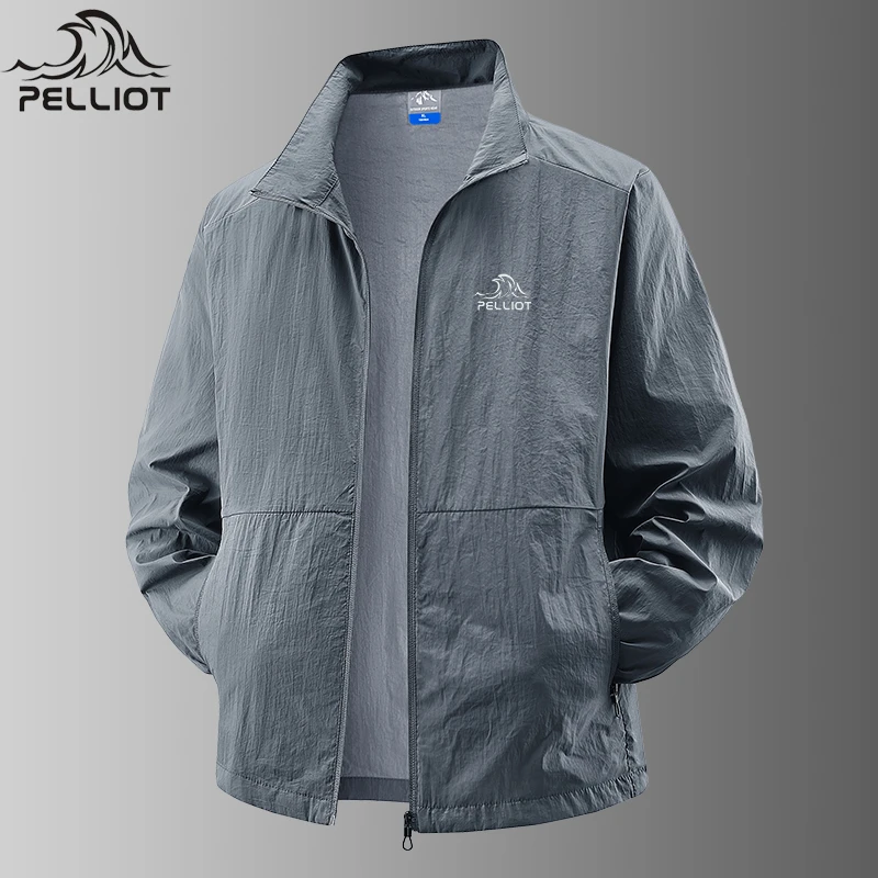 伯希和防晒衣男夏季外套薄款皮肤衣透气防紫外线钓鱼冰丝防晒服