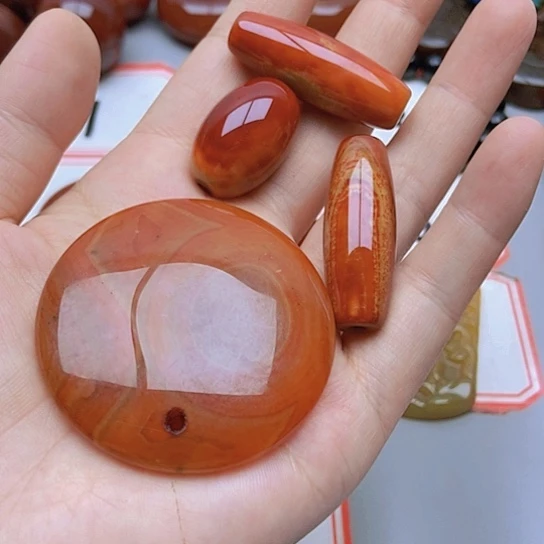 【闪购商品】玛瑙/玉髓未镶嵌珠宝半成品谢*