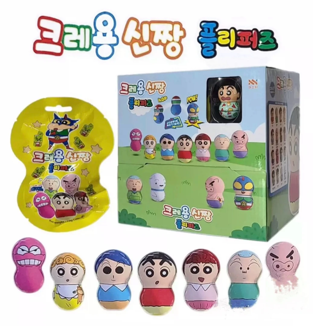 限定款蜡笔小新不倒翁盲盒