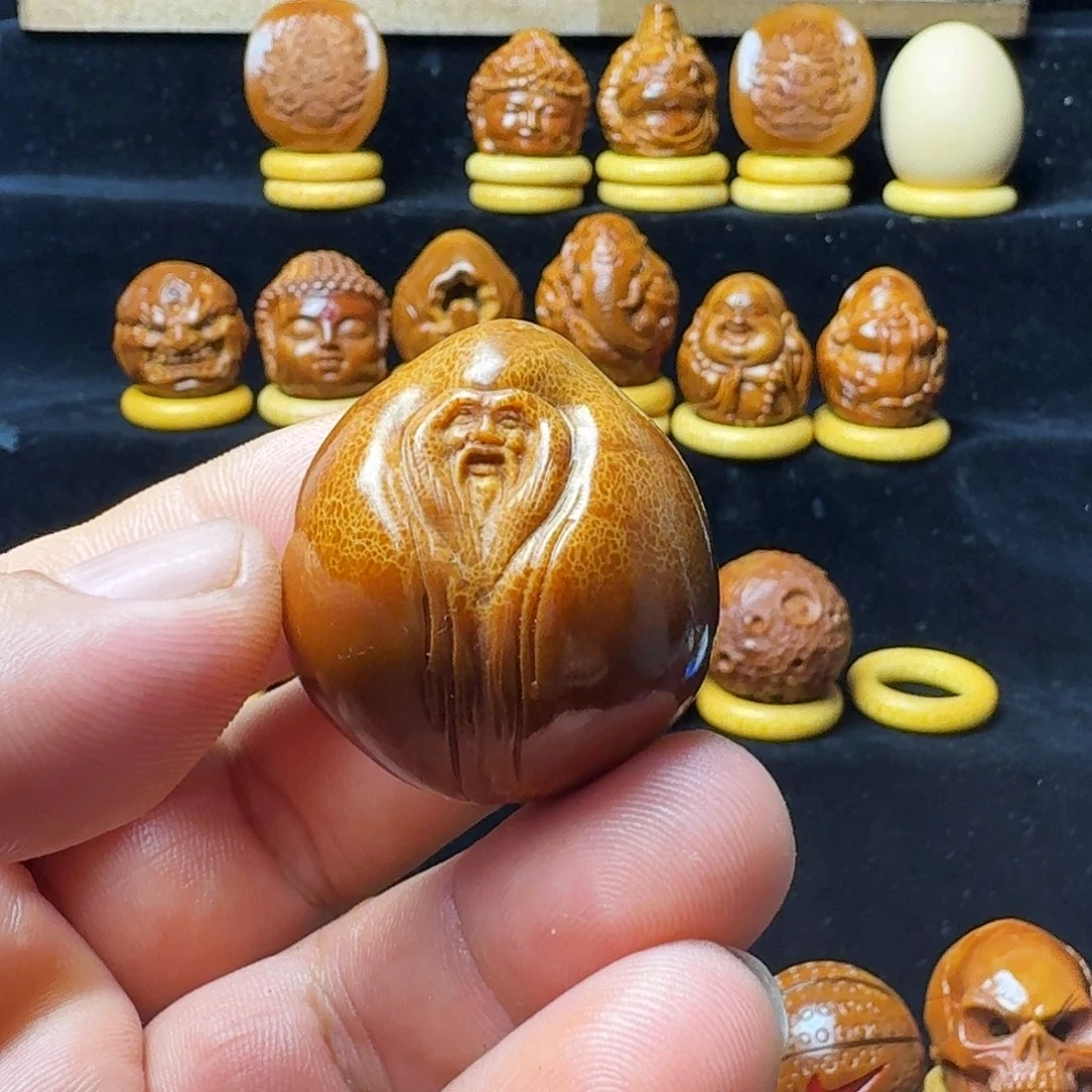 吊坠橄榄核寿星佬