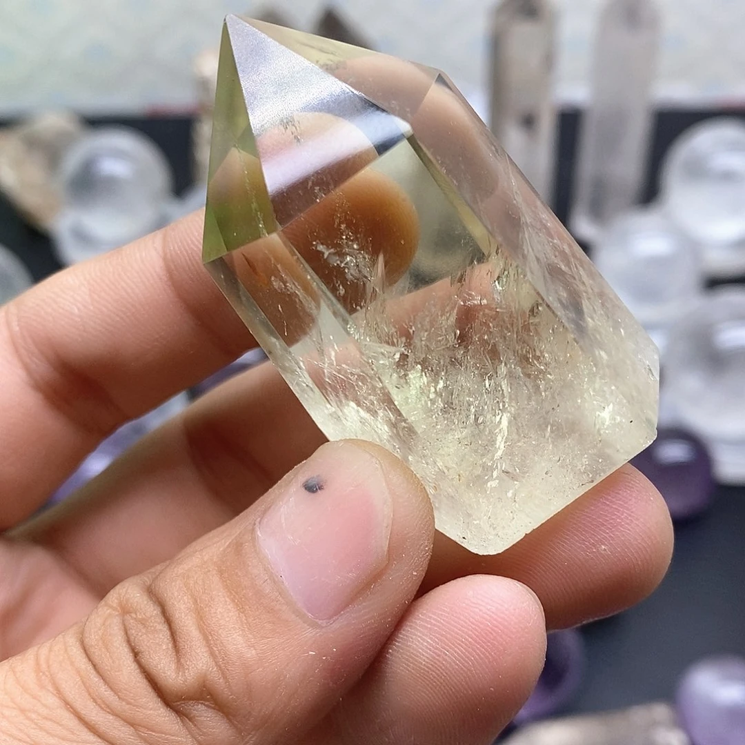 未镶嵌项圈水晶215水晶石