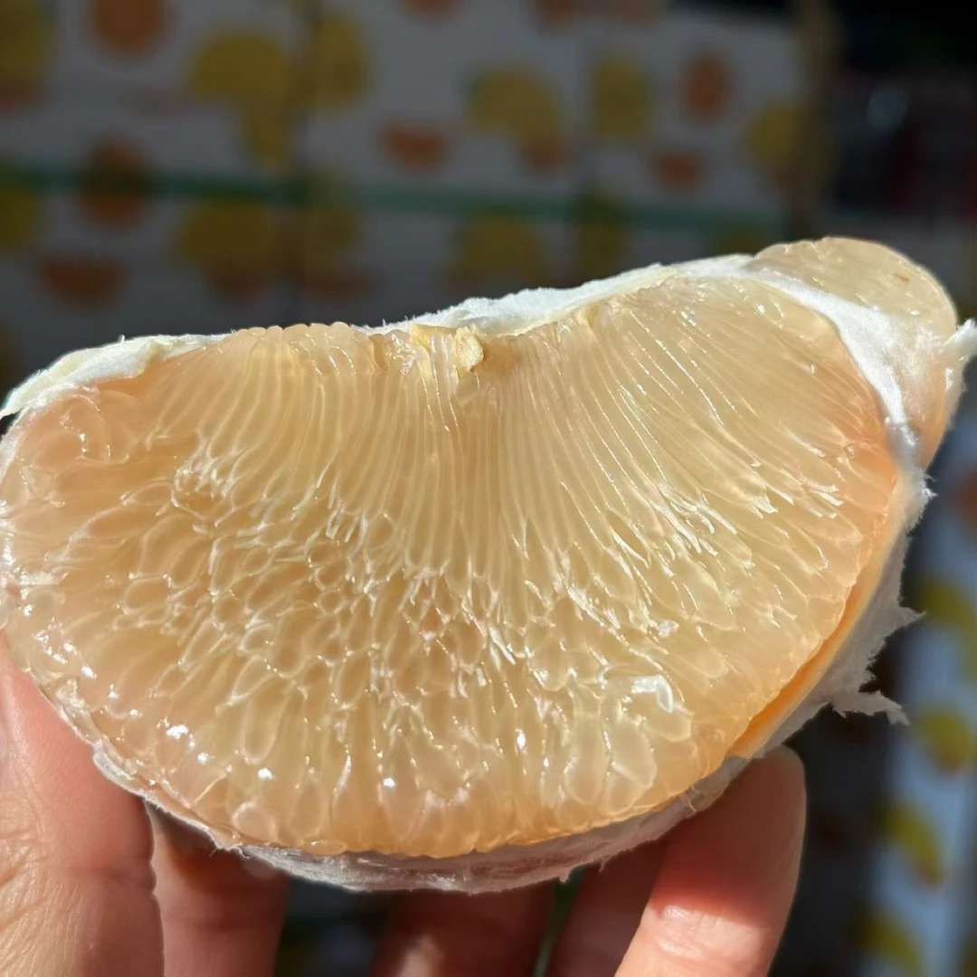 狗头香妃文旦柚 无虾线 需要放几天退酸