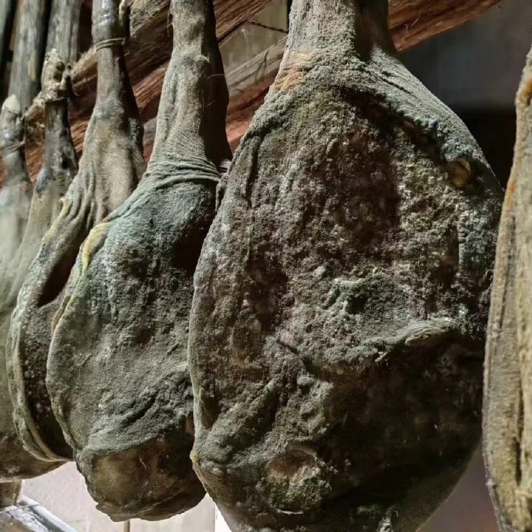 DF云南特产宣威整只火腿现称现卖新鲜美味风干腊味