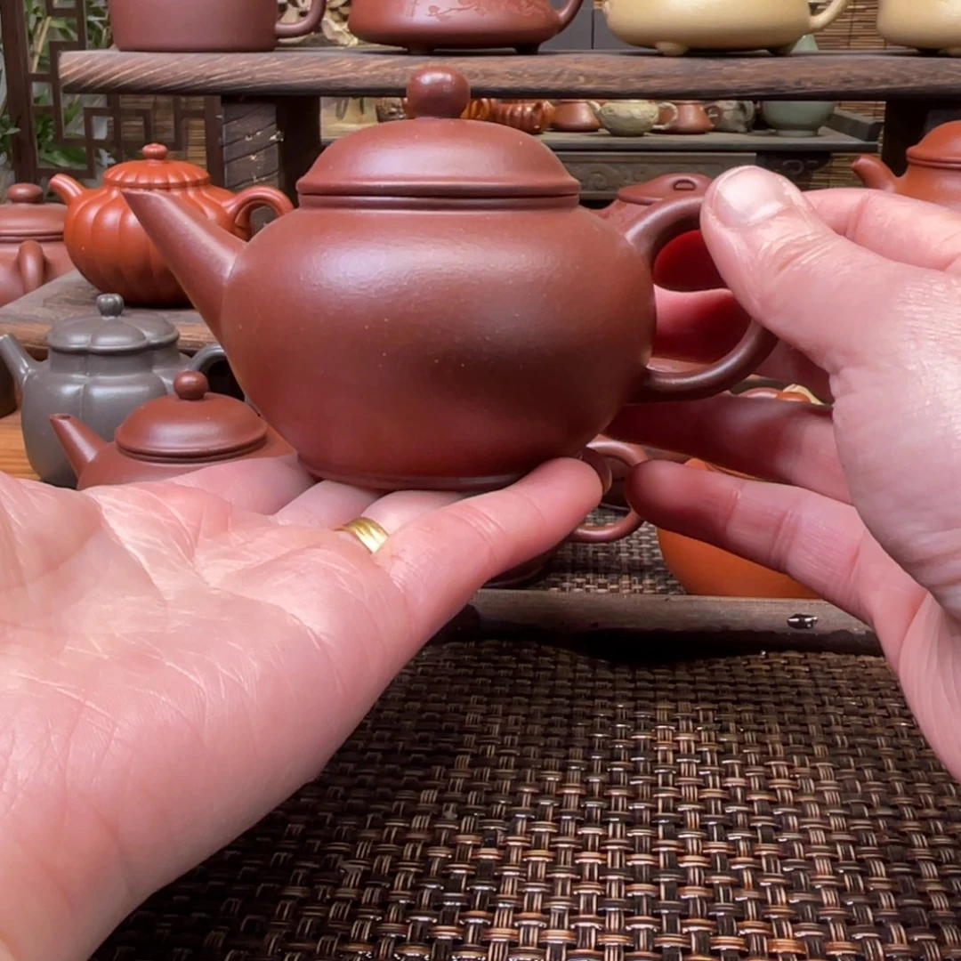 茶壶紫砂宜兴原矿紫砂手工制155