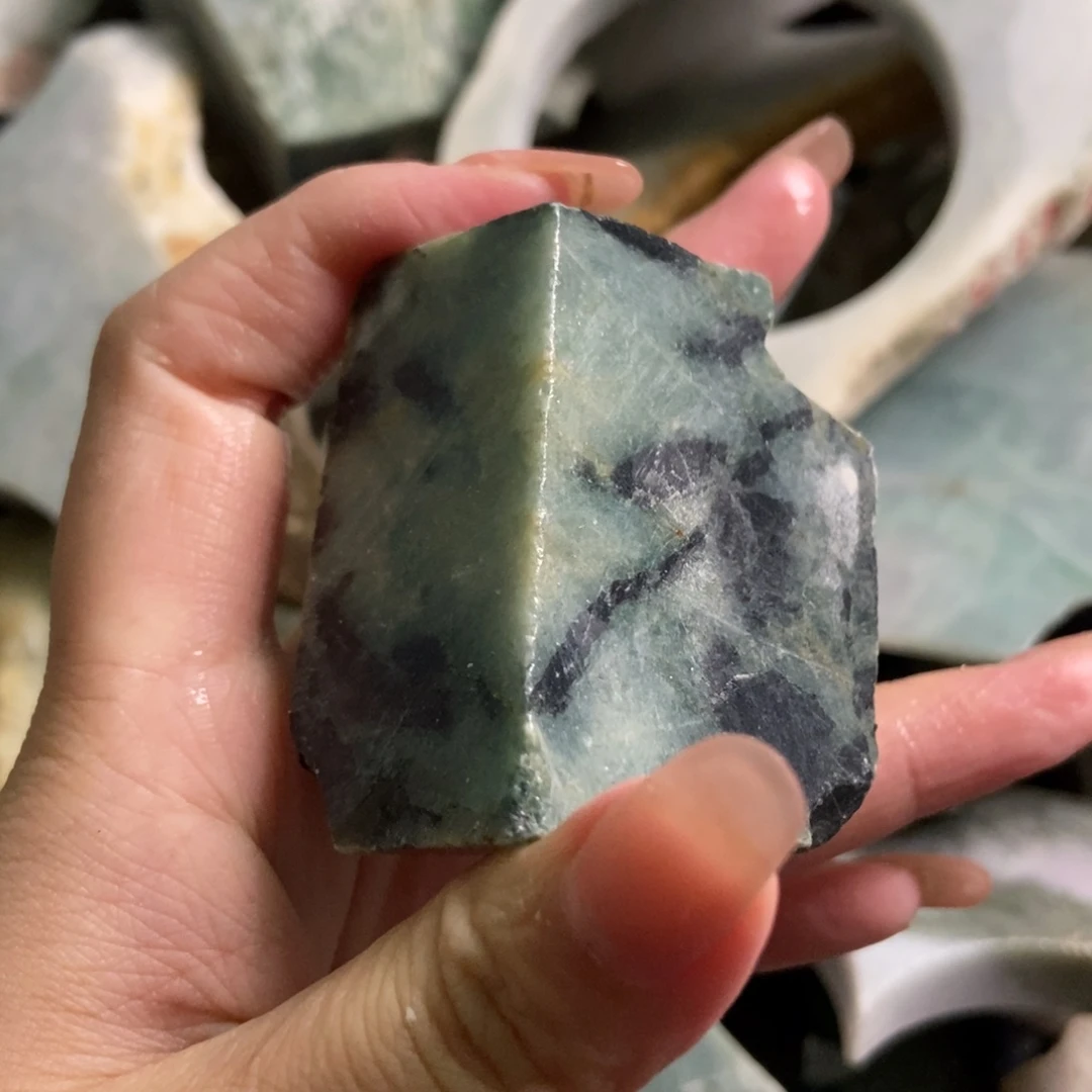 翡翠未镶嵌挂件天然翡翠