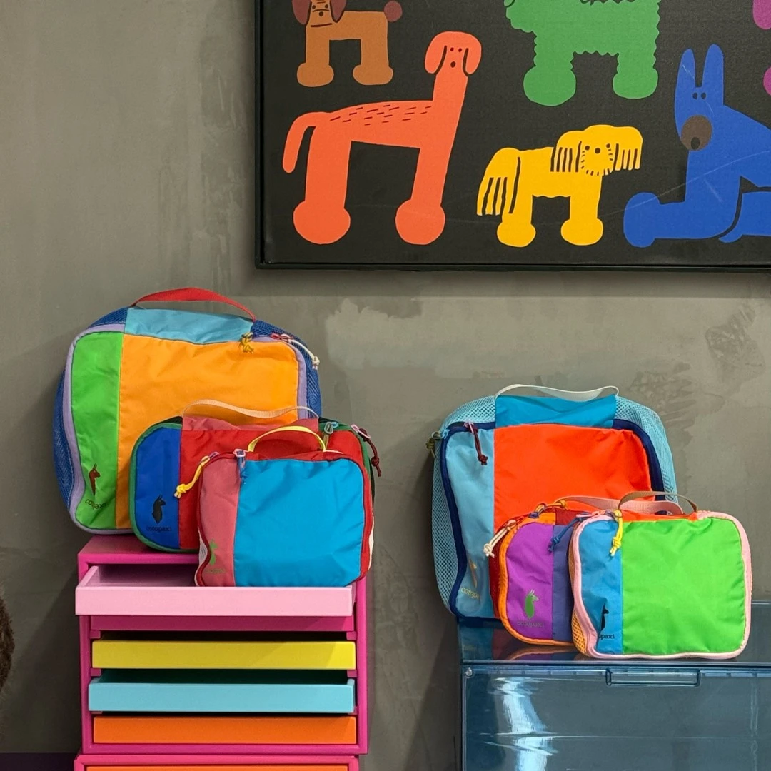 popoglow羊驼收纳袋三件套多功能时尚多巴胺高颜值多巴胺旅行包