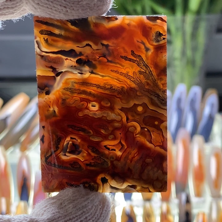 未镶嵌颈饰玛瑙/玉髓128